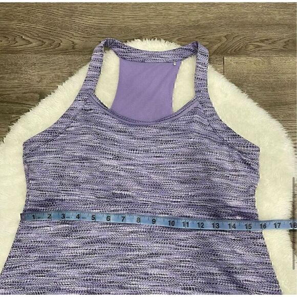 Mondetta Athletic Racerback Dress Purple Womens Sz Medium Built in Bra MPG - Picture 9 of 10